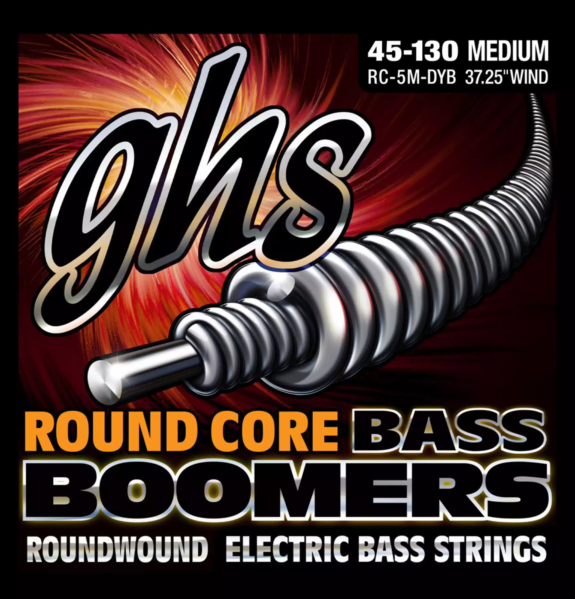 GHS RC-5M-DYB 45-130 Bass Boomers Long Scale - Žice za bas gitaru