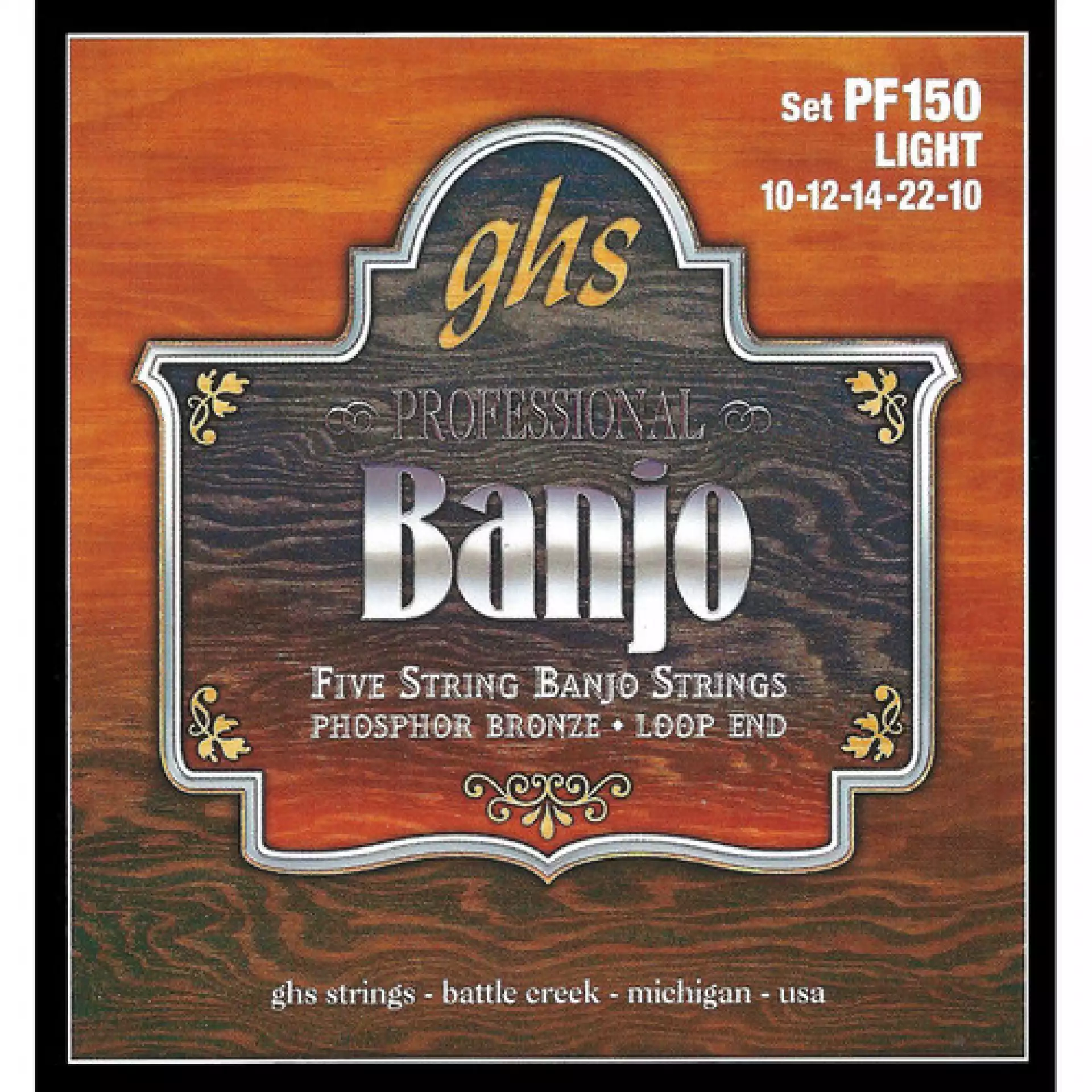 GHS PF150 Phosphor Bronze - Žice za bendžo