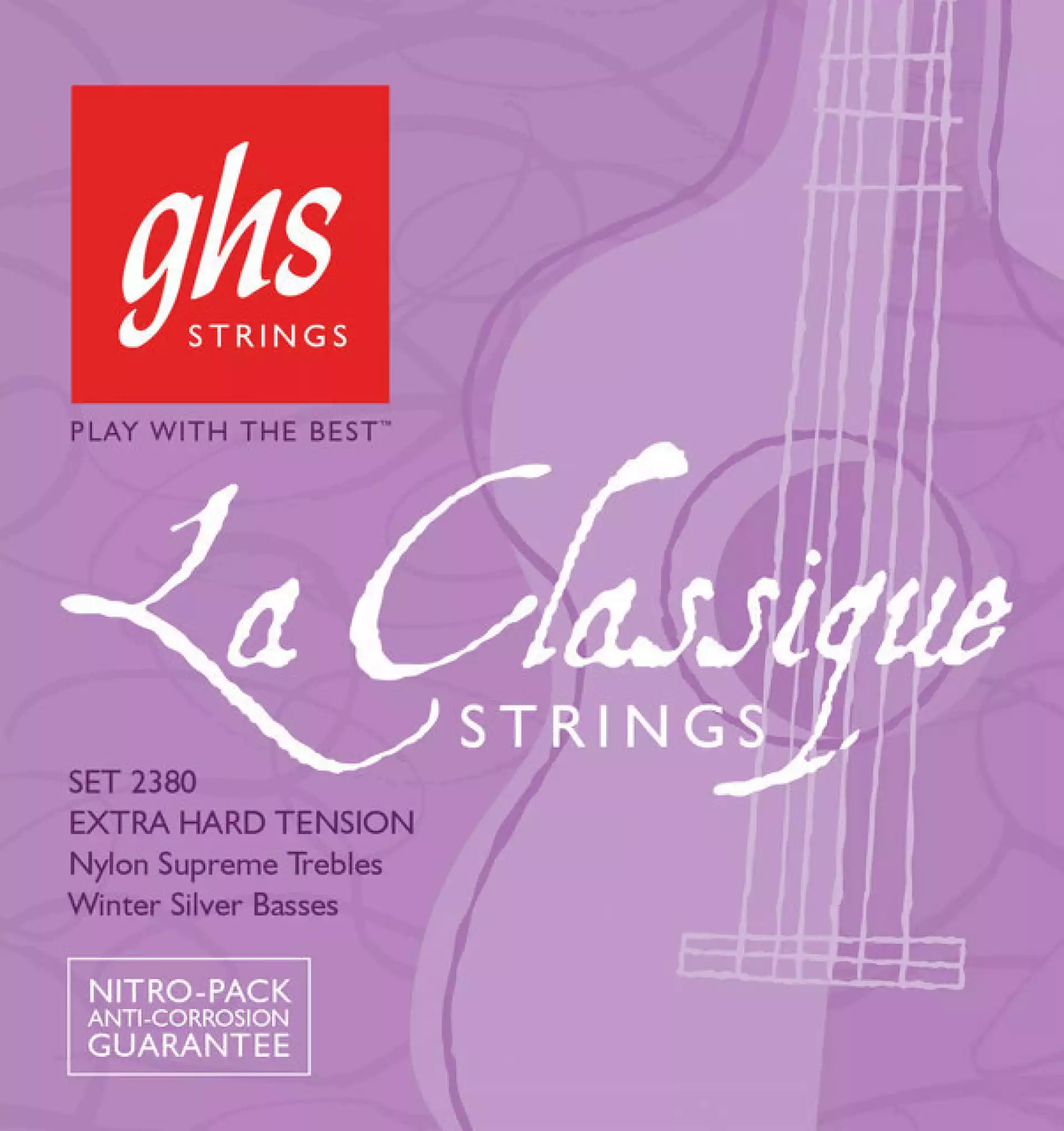 GHS 2380 LA CLASSIQUE Extra Hard Tension - Žice za klasičnu gitaru