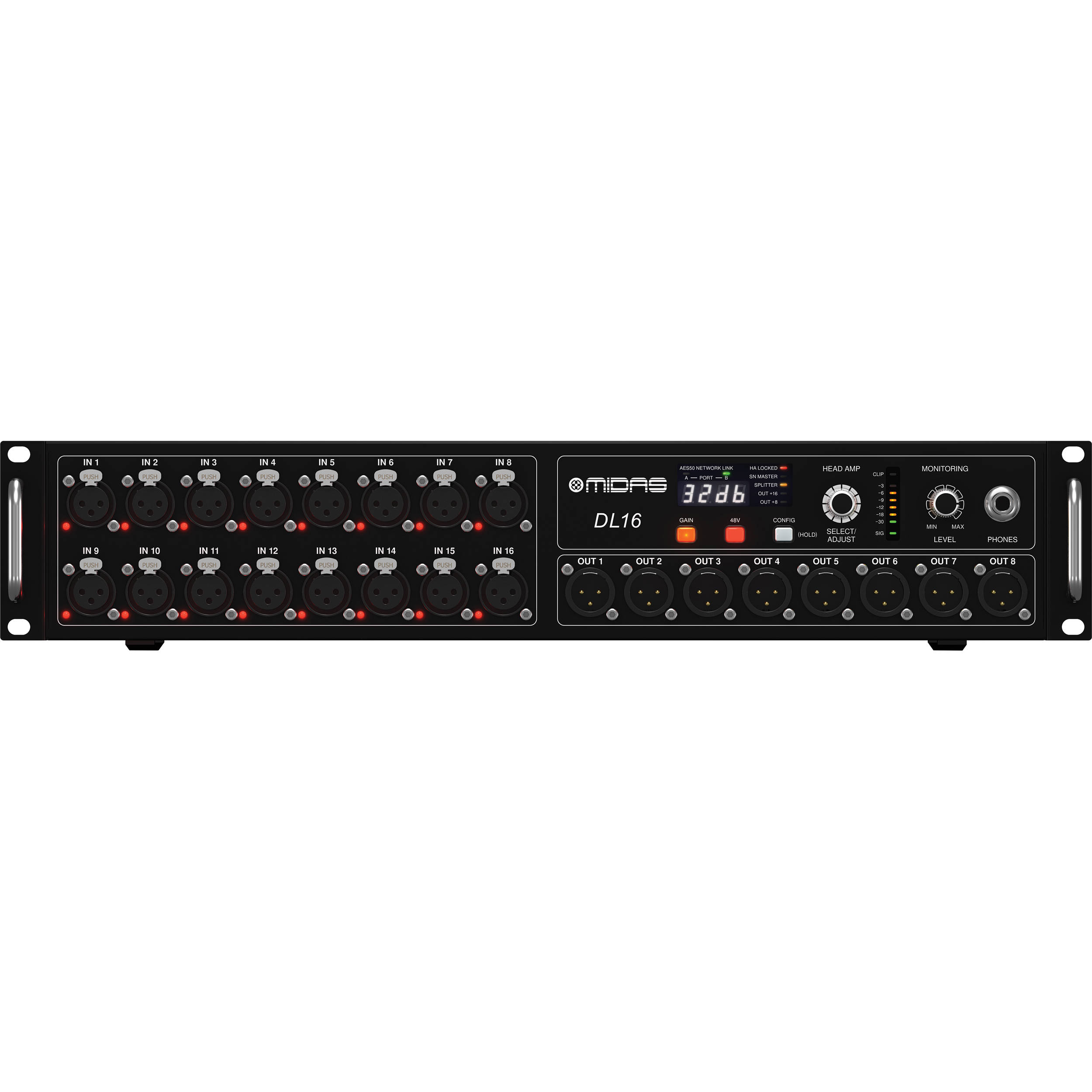 MIDAS DL16 - Digitalna mikseta