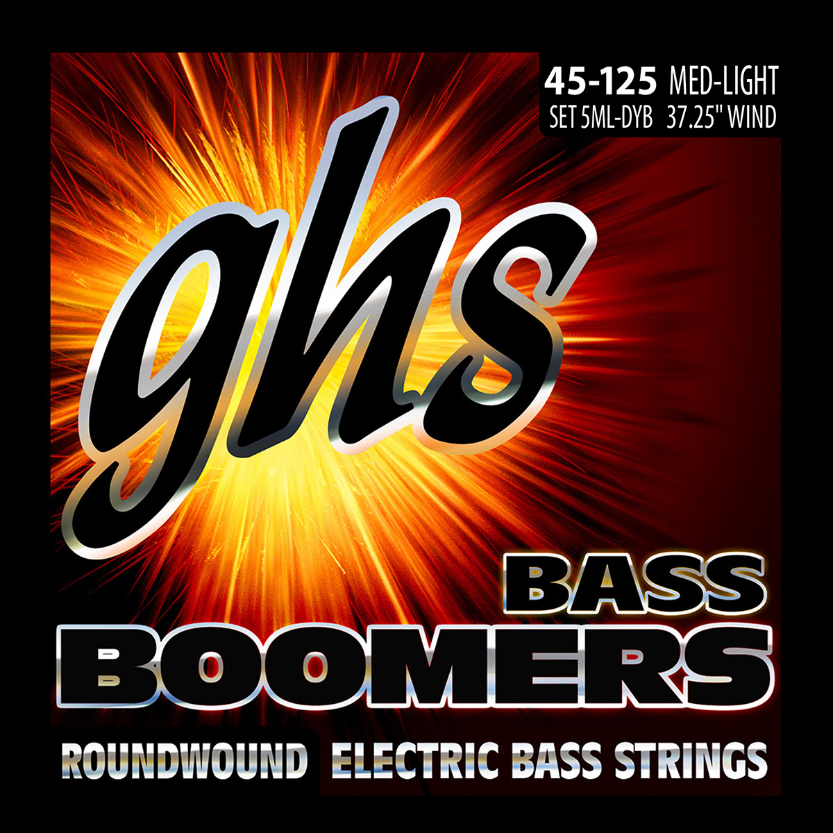 GHS 5ML-DYB 45-125 Bass Boomers - Žice za bas gitaru