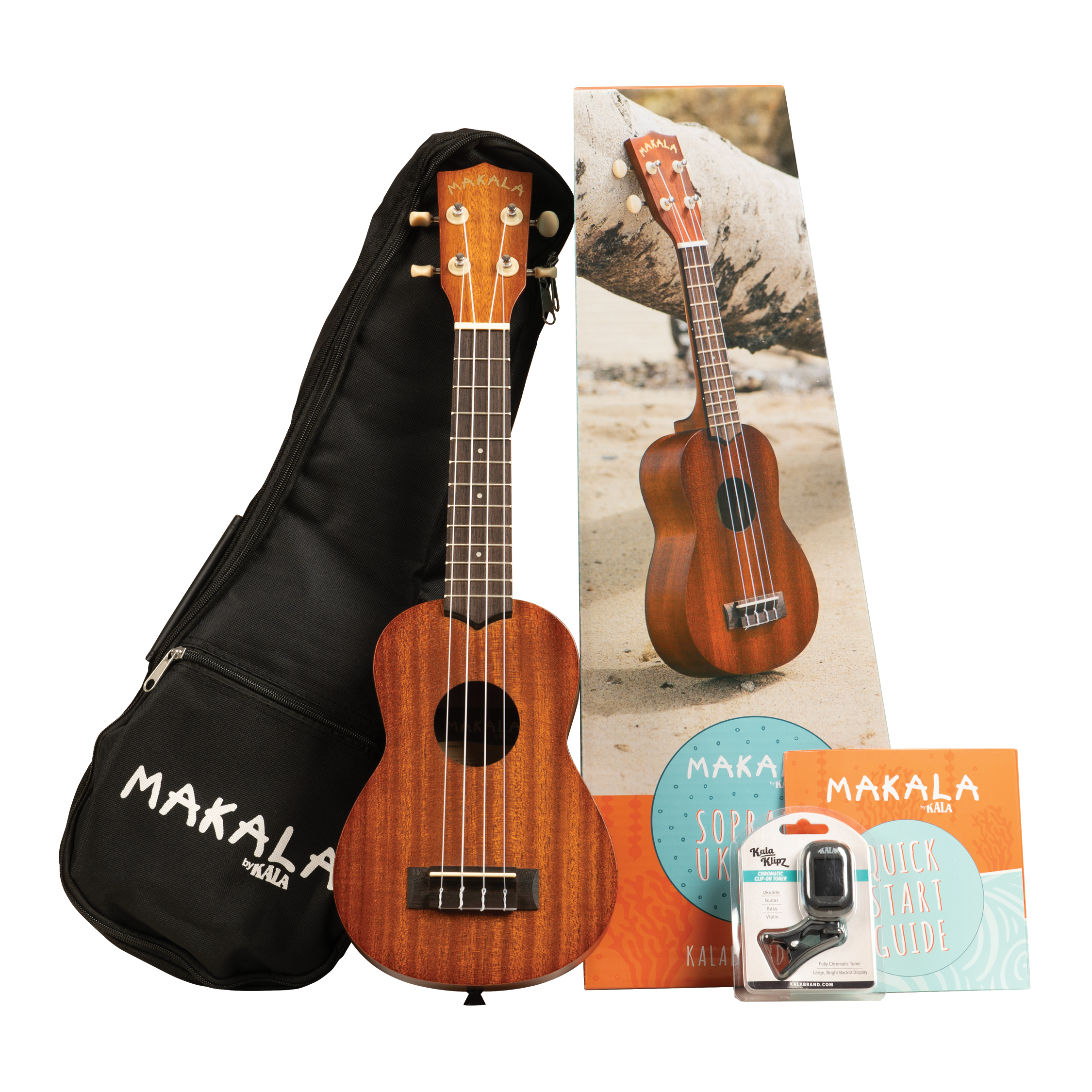 Kala Makala MK-S PACK 2105 Pack Soprano Ukulele