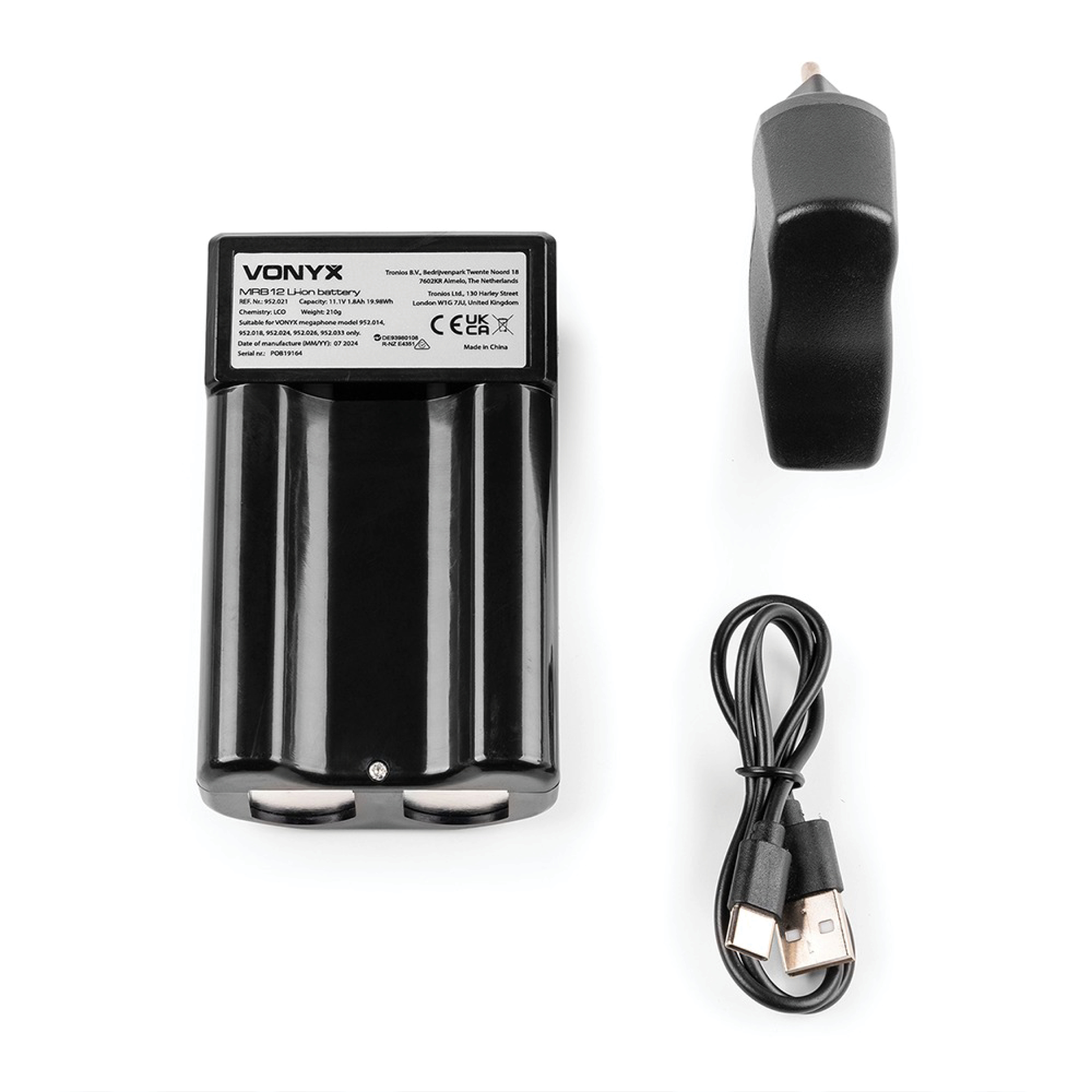 VONYX MRB12 Li-Ion Battery 12V - Baterija za megafon