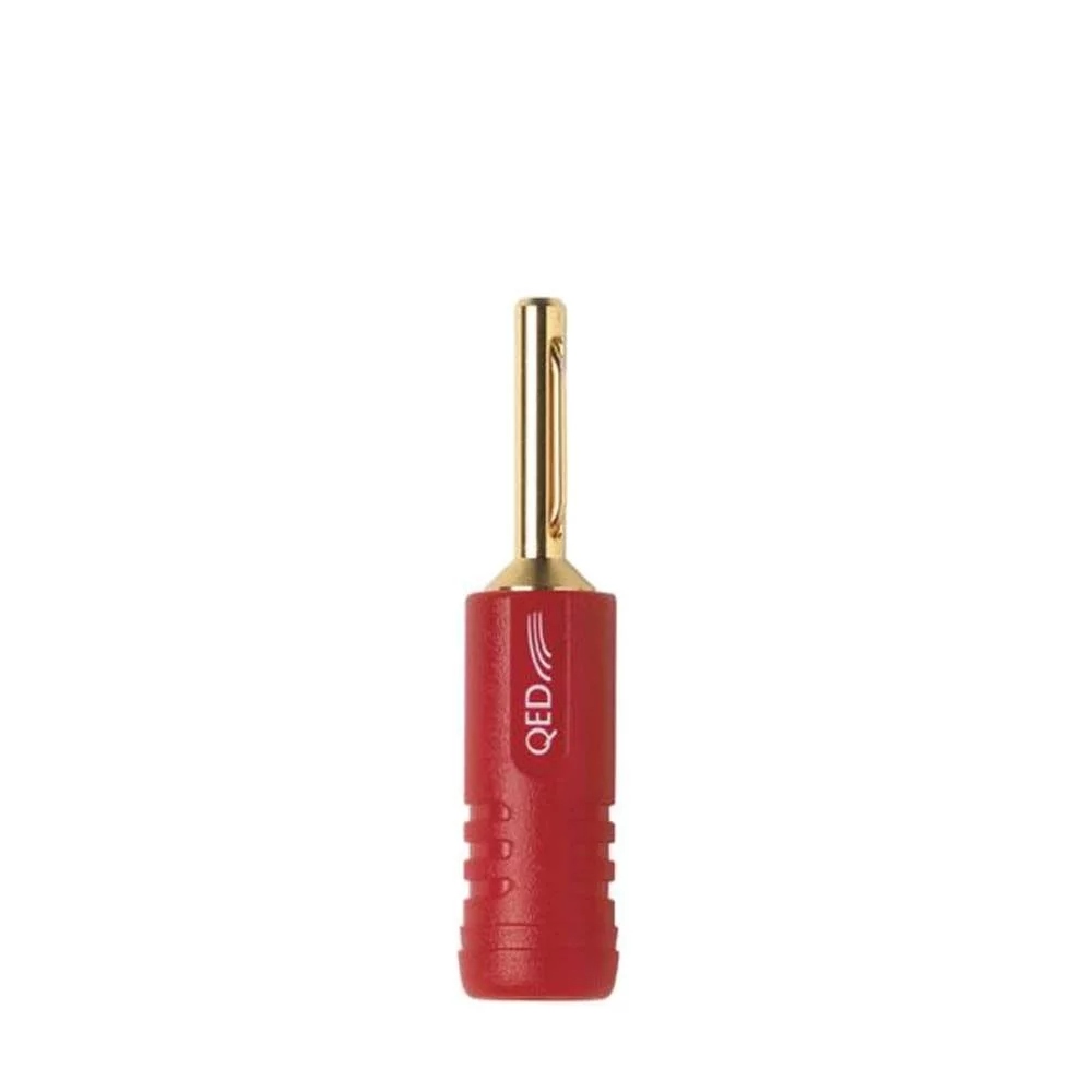 QED SCREW ABS BAN 4MM RED