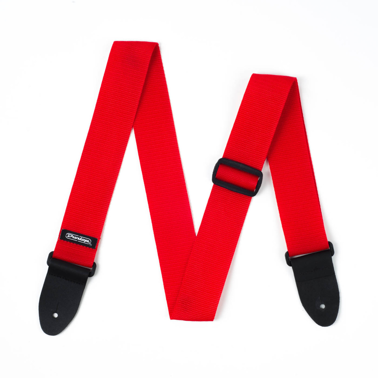 DUNLOP D07 01RD POLY STRAP RED